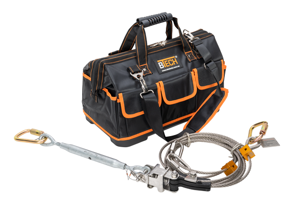 BTS Shipping Container Anchor Post & Horizontal Lifeline Kit