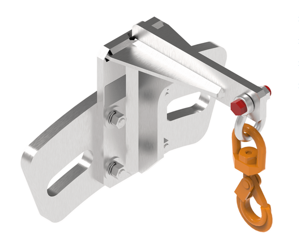 Flange Adapter for Lateral Entry