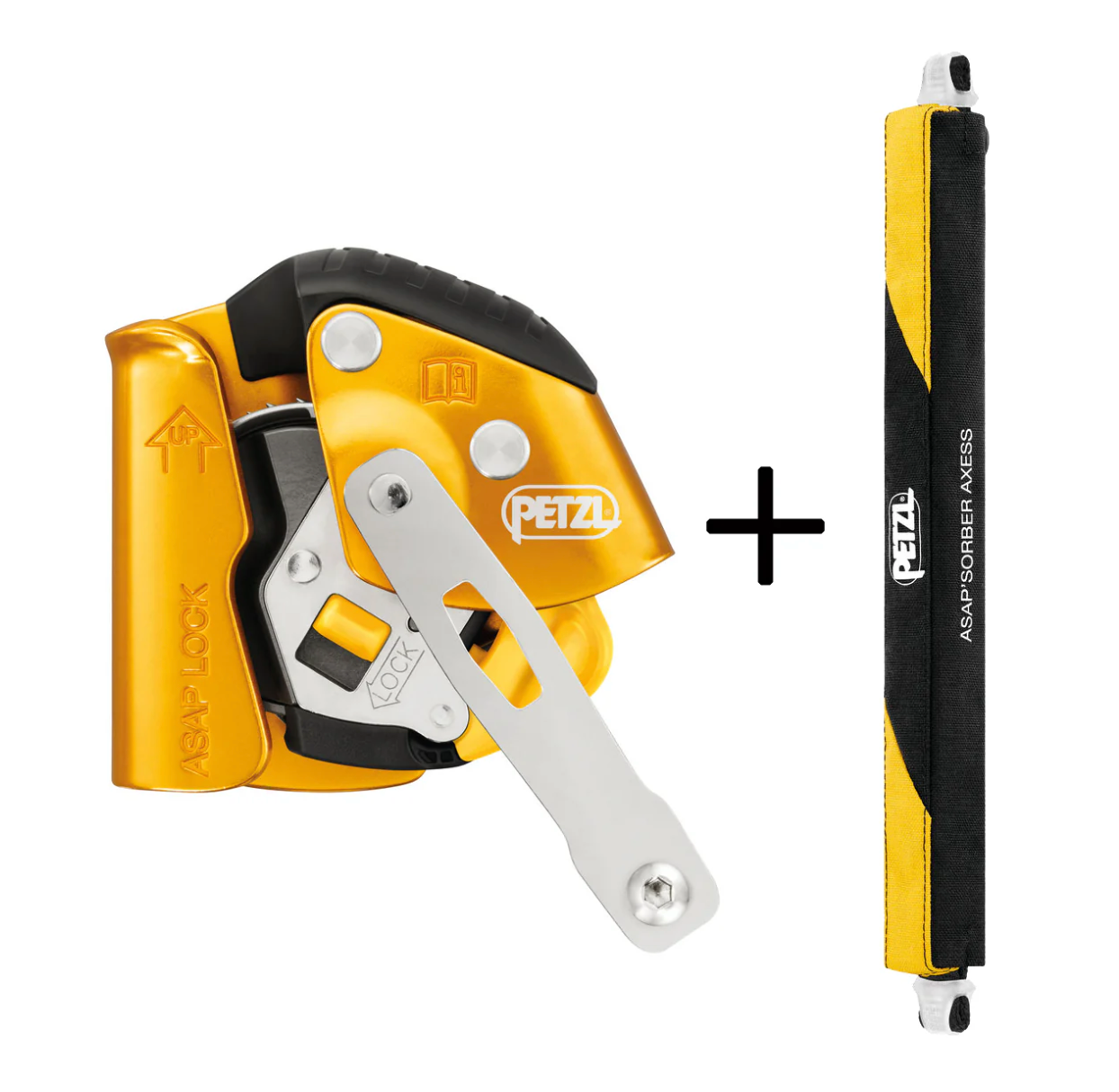 PETZL - ASAP LOCK + 40CM ASAP'SORBER AXESS