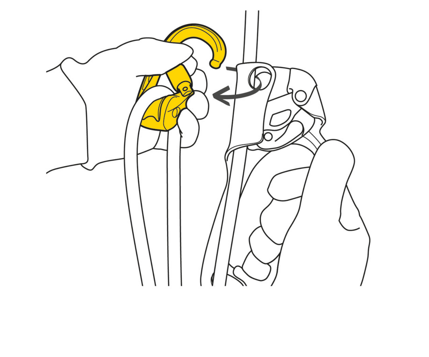 PETZL - ROLLCLIP Z SCREW-LOCK