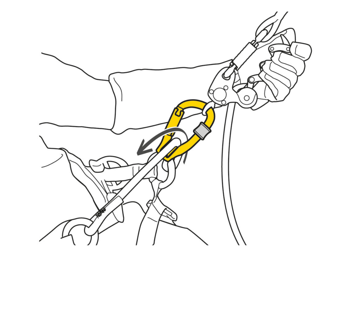PETZL - ROLLCLIP Z SCREW-LOCK