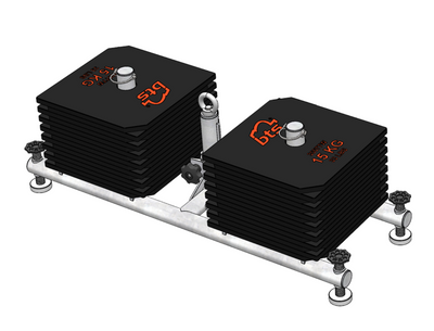 Counterweight base attachment for 30076S with Weight Plates