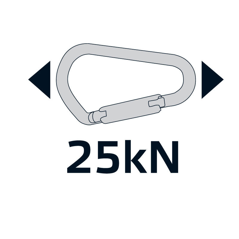 Ox Trilok - Triple Lock Oval Karabiner