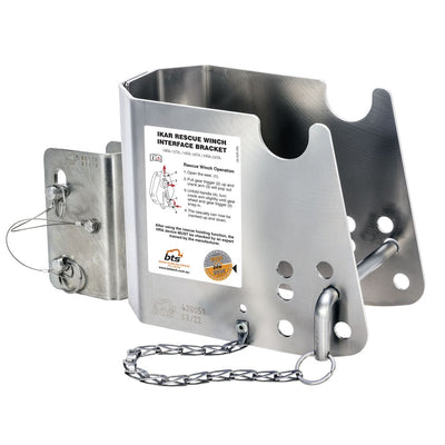 IKAR Rescue Winch Bracket for Portable Horizontal Anchor Mast 70208M
