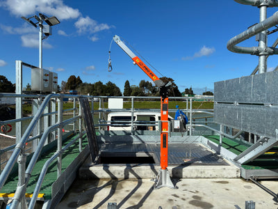 Permanent Davit Bases Deliver Safer and Faster Confined Space Access for Watercare Infrastructure