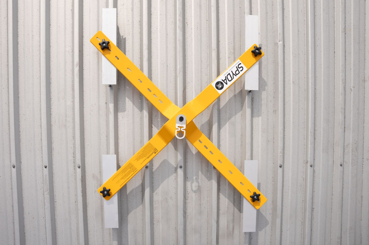 Support Point Temporary Spyda - Ap145C Proprietary Temporary Roof Anchor Point System Clamp ...