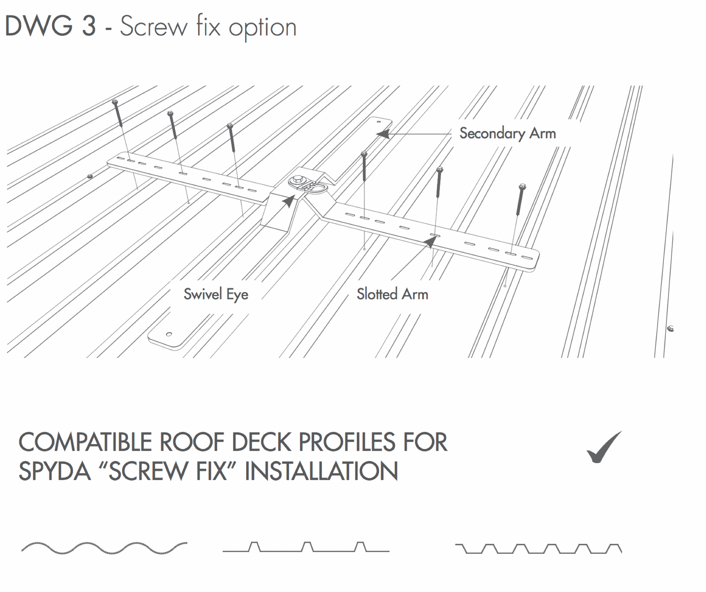 Spyda - Ap145S Proprietary Temporary Roof Anchor Point System