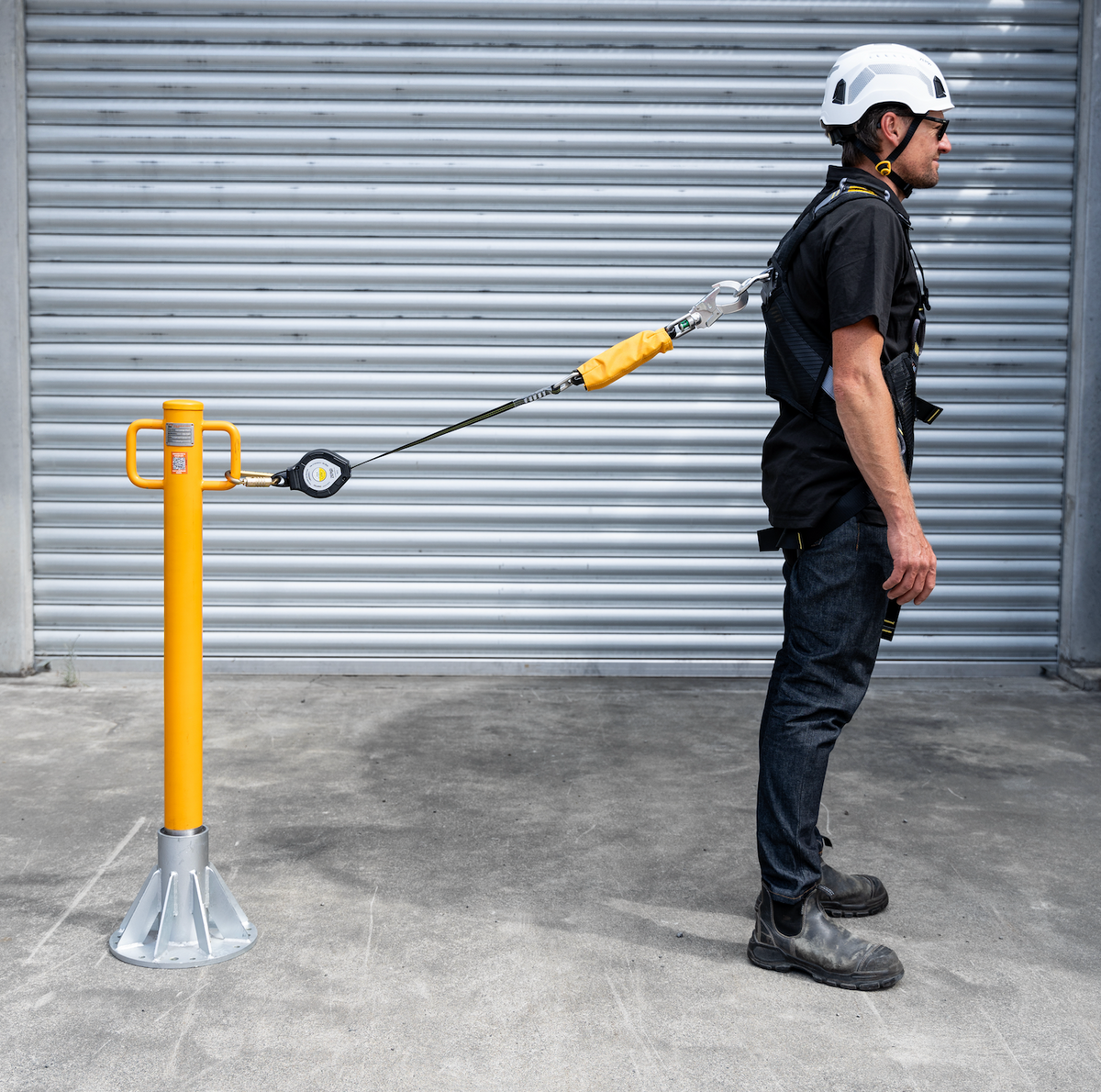 Safety Fall Post BTS Temporary Fall Arrest Post/Bollard – NZ Access