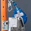 Portable Horizontal Anchor Mast Kit with IKAR Fall Arrest Block and Recovery Winch