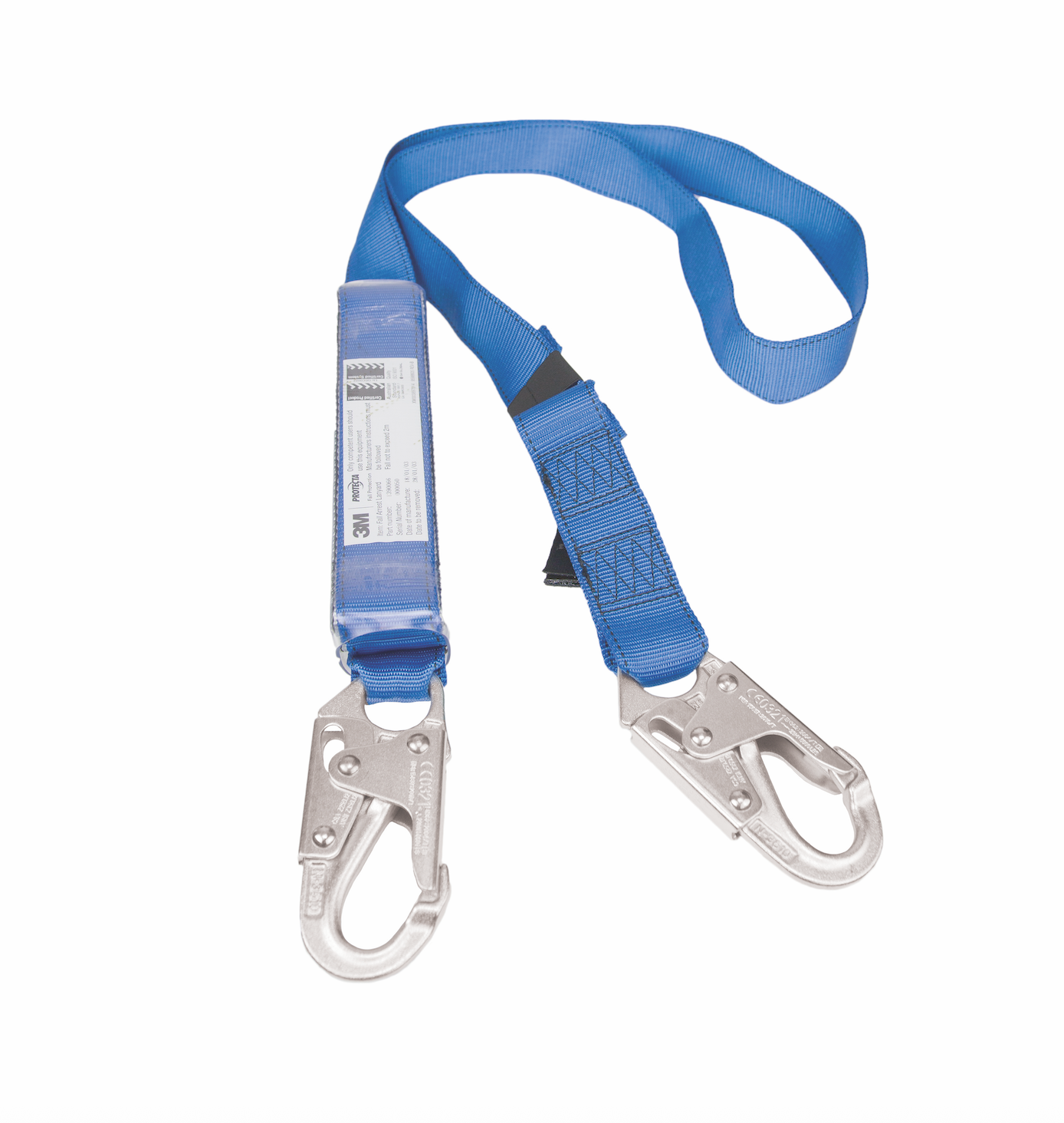 3M PROTECTA P50 2M Single Tail Shock Absorbing Adjustable Lanyard 1390066A