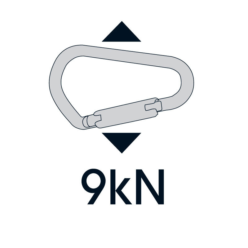 Ox Trilok - Triple Lock Oval Karabiner