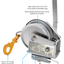 BTS Stainless Steel Hand Brake Materials Winch