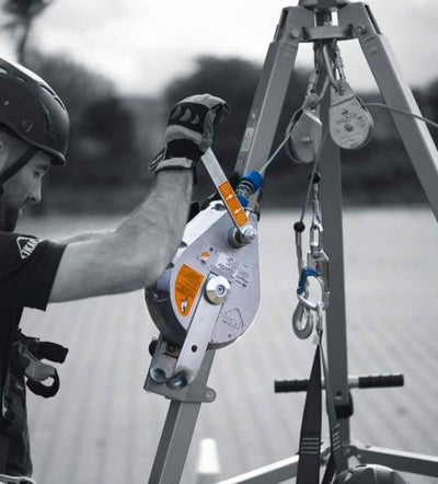 IKAR HRA Fall Arrest Block with Recovery Winch Type 3
