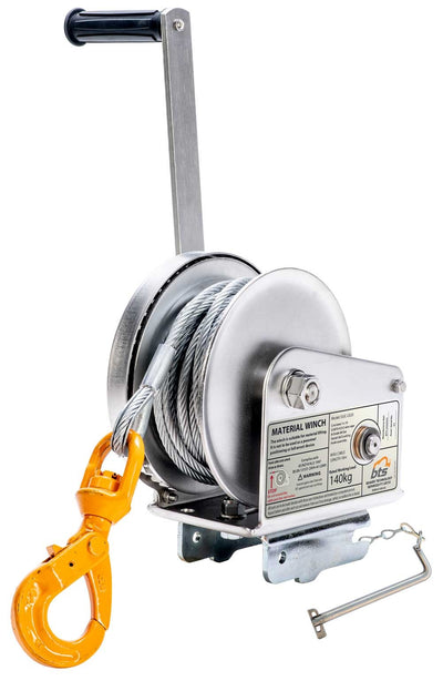 BTS Stainless Steel Hand Brake Materials Winch