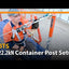 BTS Shipping Container Anchor Post & Horizontal Lifeline Kit