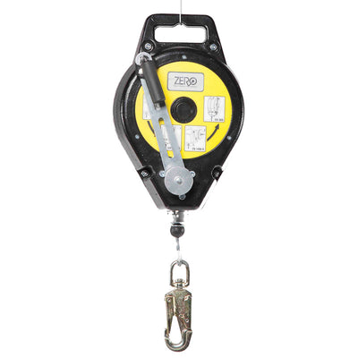 Blockmax R2 Retractable Type 3 Self-Locking Fall Arrester / Rescue Lifting Device 25m
